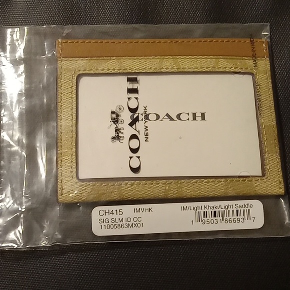 Coach Slim ID Card Case - Picture 5 of 5